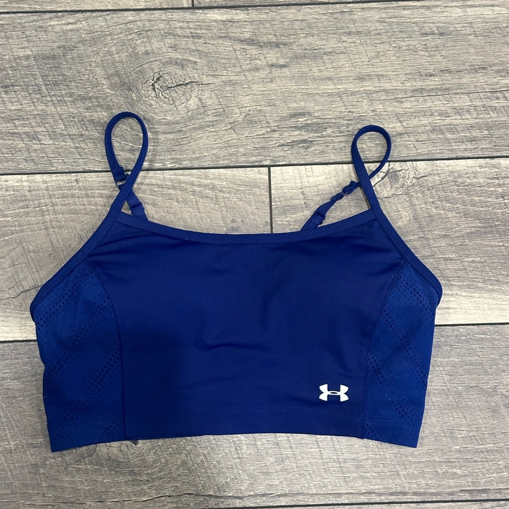 Under Armour Women's Deep Blue Sports Bra